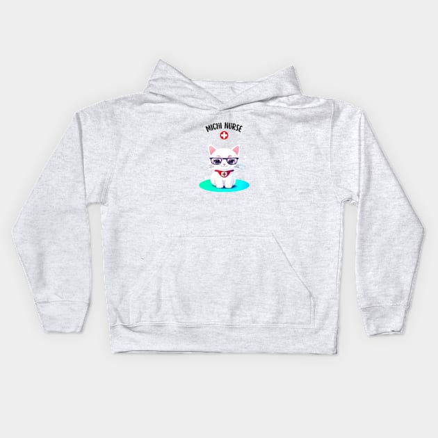 Medicine cat Kids Hoodie by Cat Lover Store